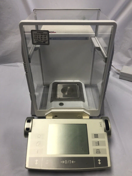 Mettler Toledo AX204 Analytical Balance d=0.0001g Max=220g tested working