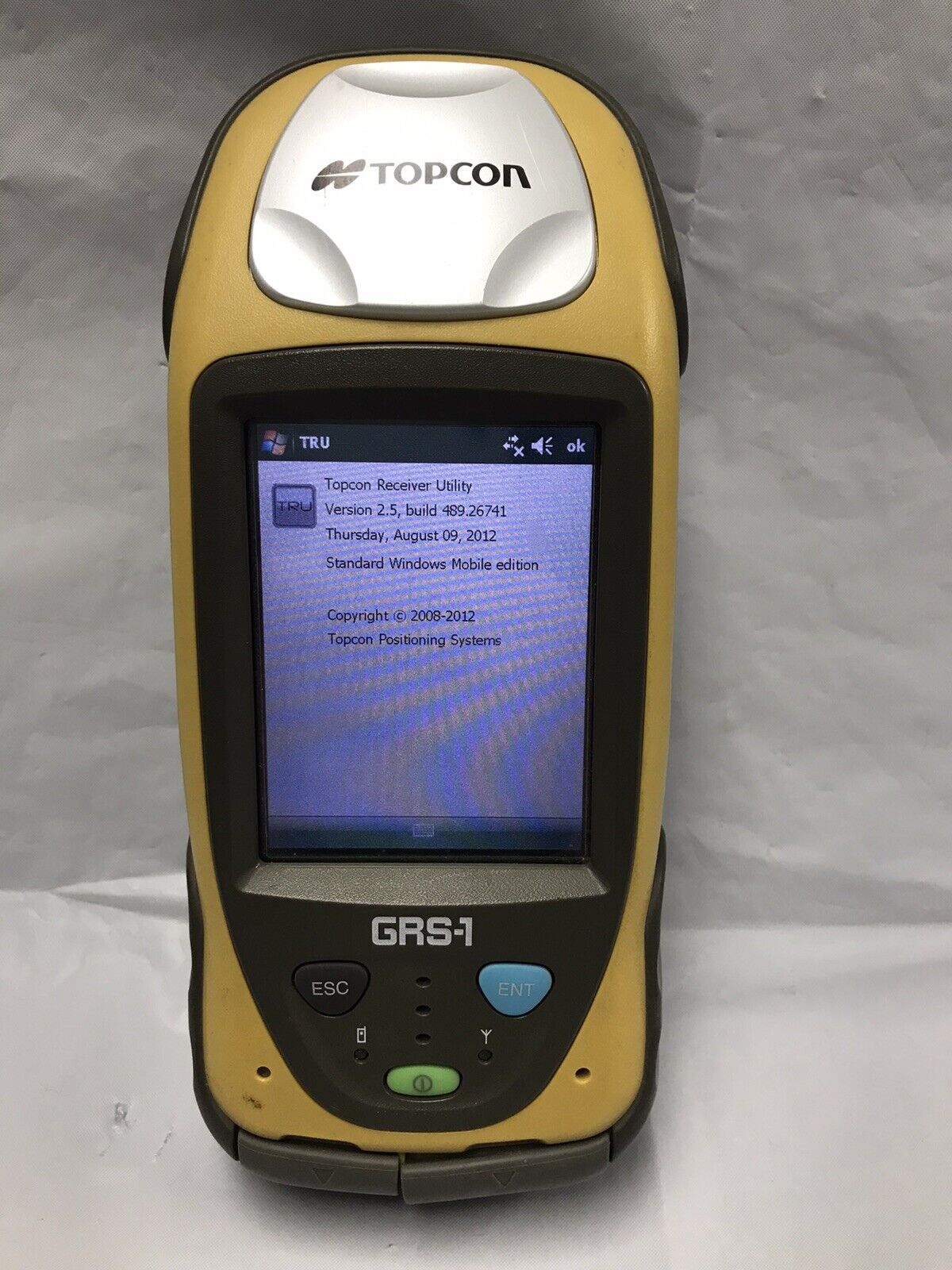 Topcon GRS-1 Field Controller w/ TopSURV V8.2.2 GRS1 & Optical GIS TRU 2.5 PG-A5 gps