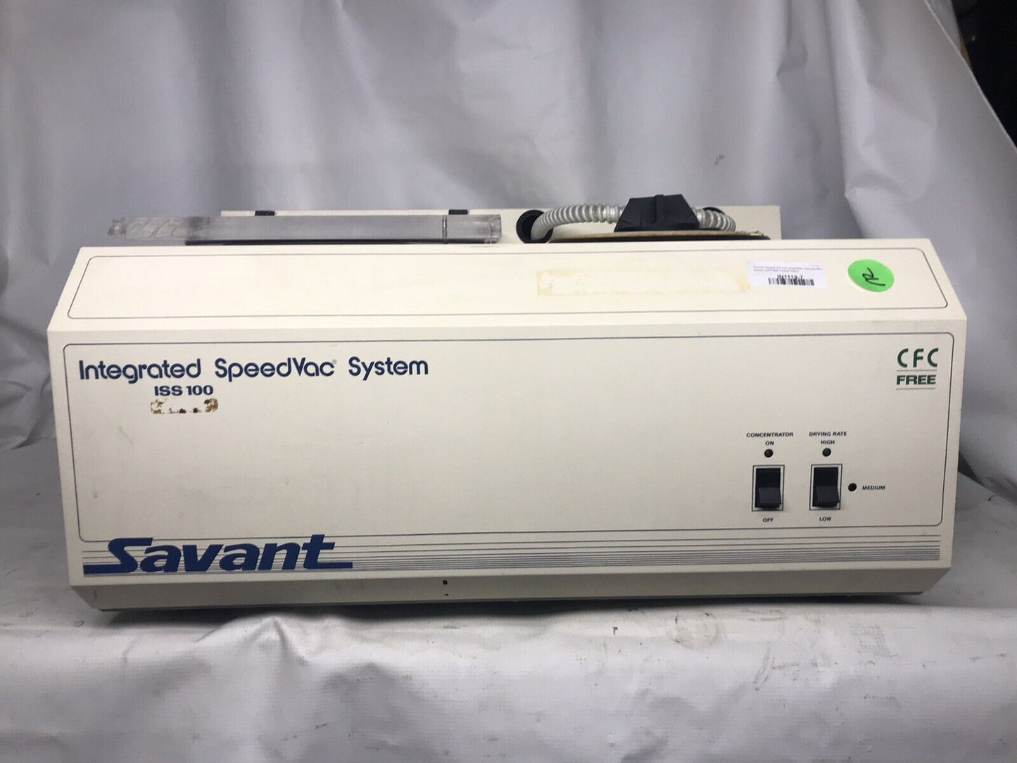 Thermo Savant ISS100 SpeedVac Concentrator System w/FC400 Tested Video ISS 100