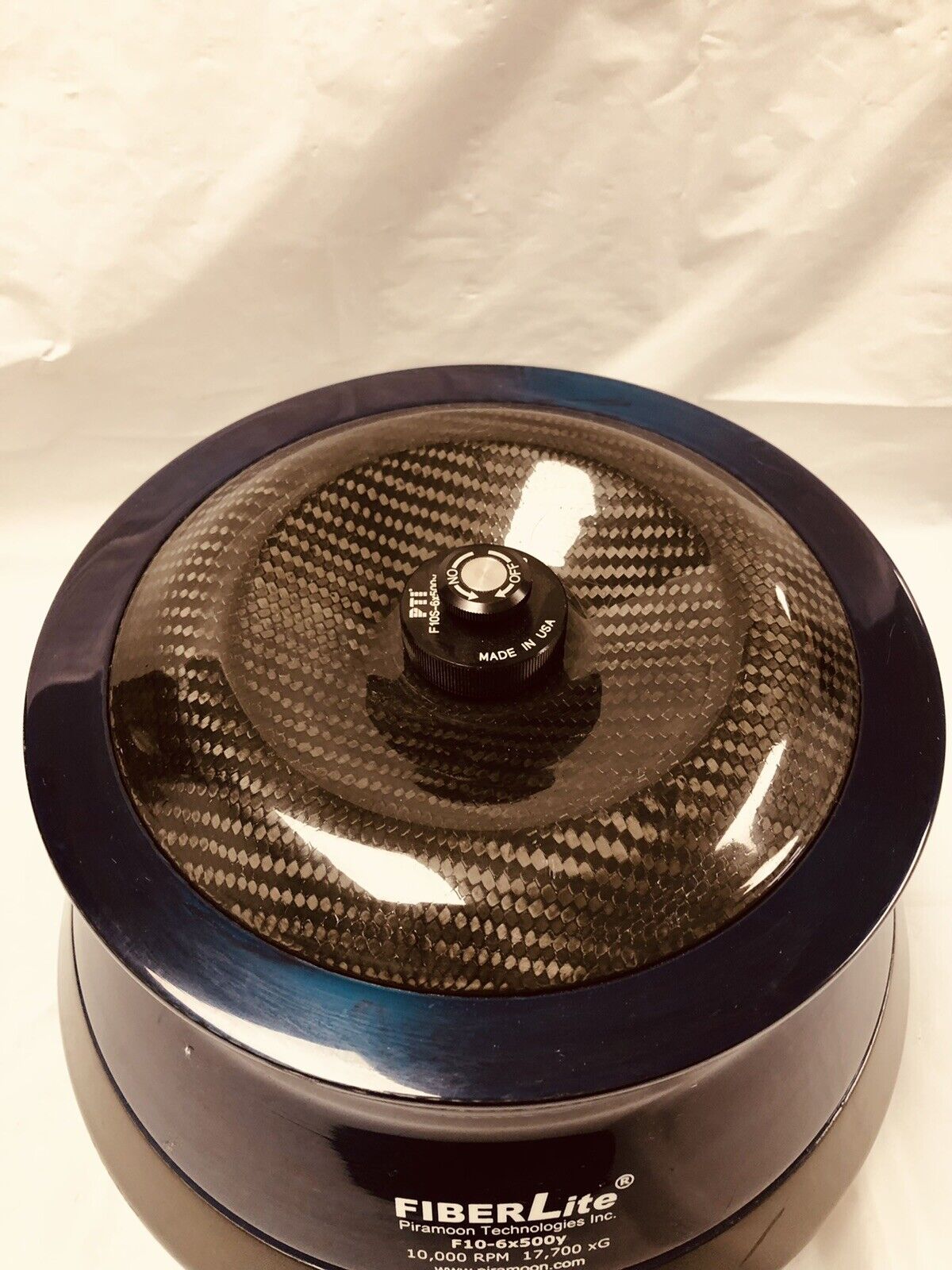 PTI FiberLite F10-6x500y Fixed Angle Centrifuge Rotor Piramoon tested working