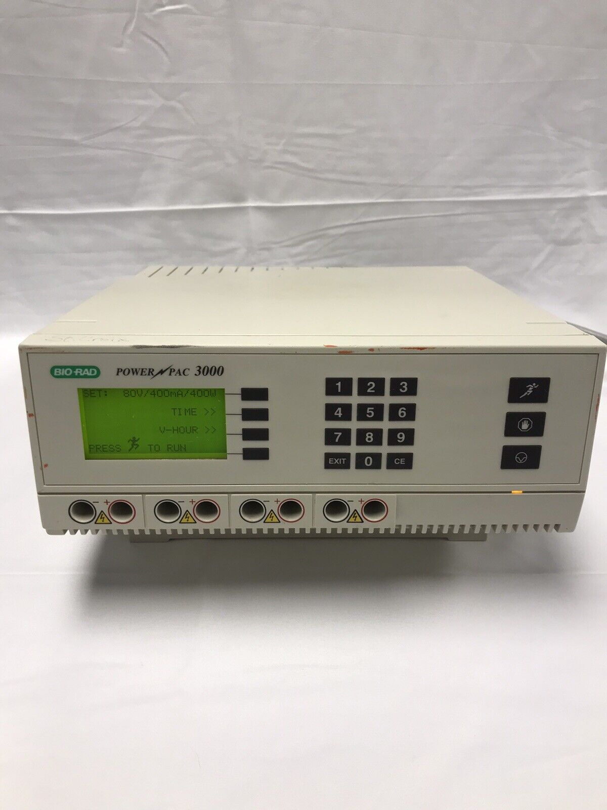 BIO-RAD Biorad PowerPac 3000 Gel Electroporesis Power Supply Working