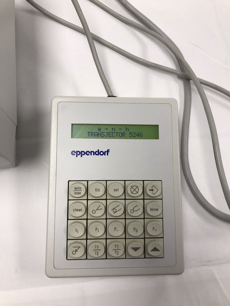 Eppendorf Transjector 5246 with Keypad Remote Control