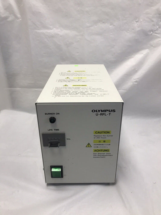 Olympus U- RFL - T - 200 Power Supply 100W High Pressure Mercedes Burner Ballast