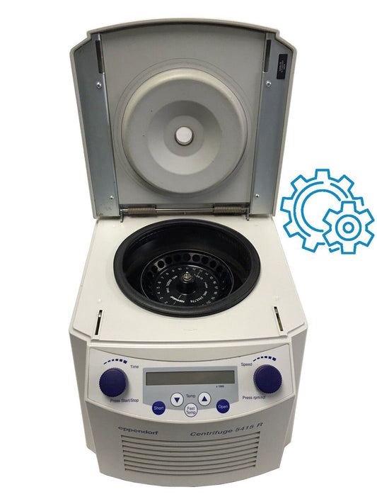 Eppendorf 5415R Refrigerated Centrifuge w/ F-45-24-11 Rotor for Parts Repair NPU
