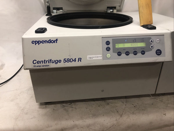 Eppendorf Refrigerated Centrifuge 5804R Tested Working Video