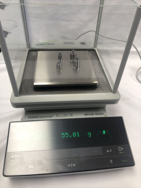 Mettler Toledo Analytical Balance PR2003 with LC-P43 Printer Lab Scale Tested