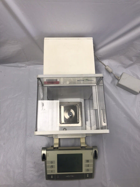 Mettler Toledo AX204 Analytical Balance d=0.0001g Max=220g tested working