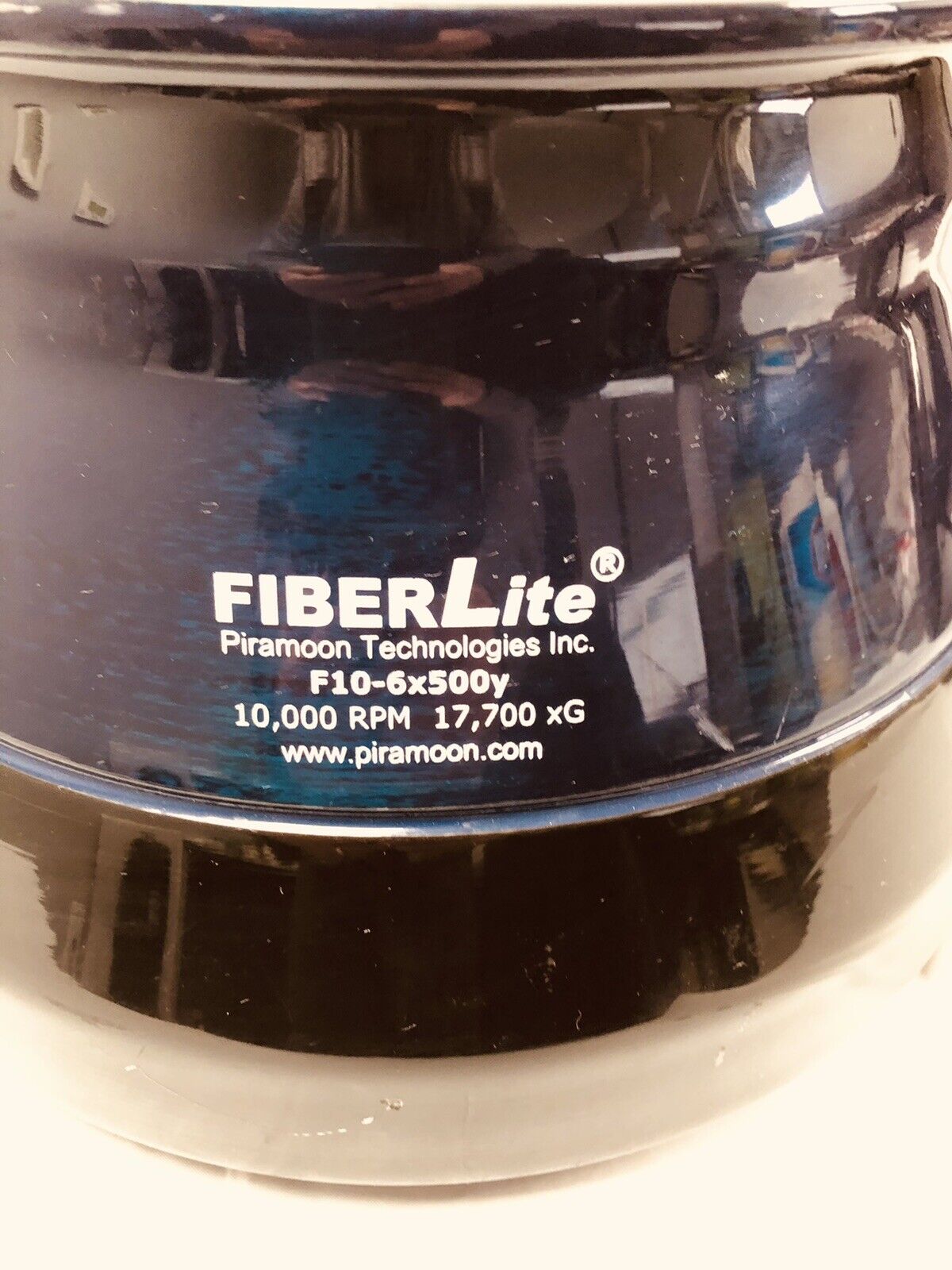 PTI FiberLite F10-6x500y Fixed Angle Centrifuge Rotor Piramoon tested working