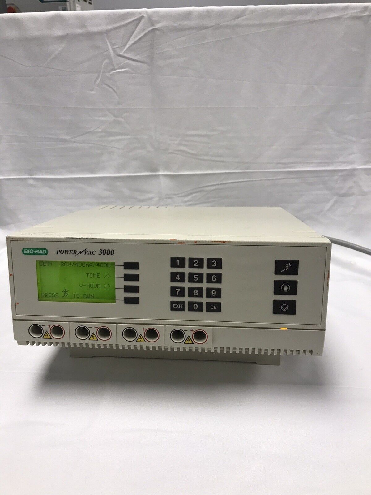 BIO-RAD Biorad PowerPac 3000 Gel Electroporesis Power Supply Working