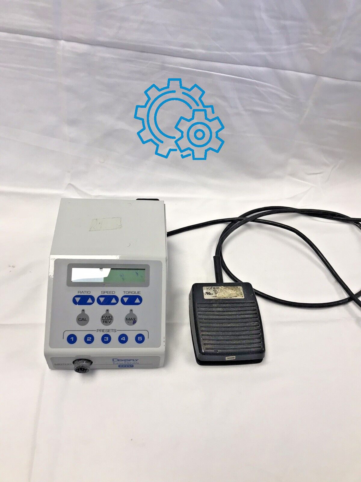 Dentsply AEU25 DTC Tulsa Dental Endo Motor Aseptico & Foot Petal for