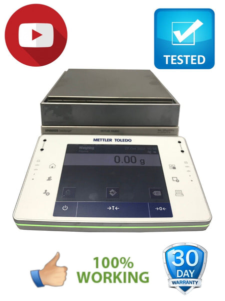 Mettler Toledo Delta Range Precision Scale XPE6002SDR Tested Warranty Video