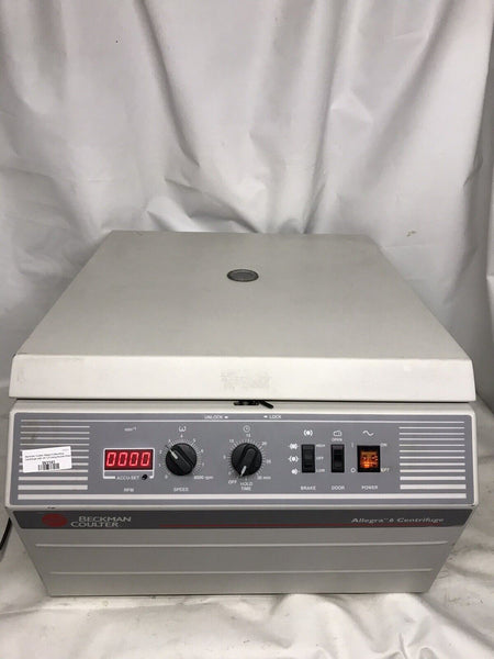 Beckman Coulter BenchTop Centrifuge  Allegra 6 GH-3.8 Rotor Tested Video