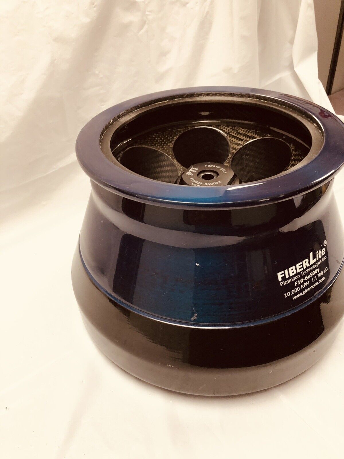 PTI FiberLite F10-6x500y Fixed Angle Centrifuge Rotor Piramoon tested working