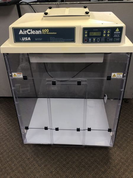 AirClean 600 PCR Workstation AC632TLFUVCMIC System with Warranty Video