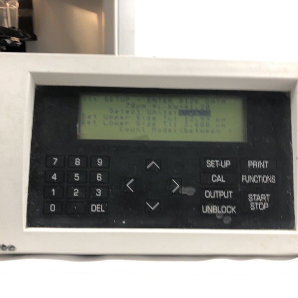Beckman Coulter Z1-D Particle Cell Counter Size Analyzer Power Up video
