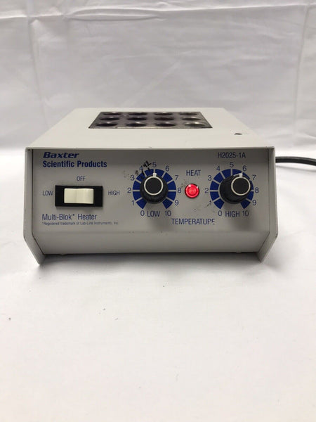 Baxter Scientific Products Multi-Blok Heater Model H2025-1A Pre-owned Tested