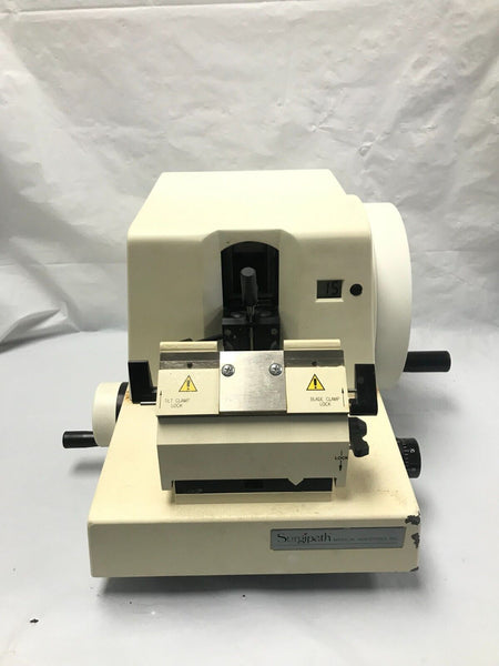 Surgipath 04800 Manual Rotary Bench Microtome Tested working video