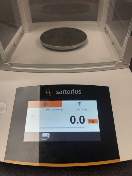 Sartorius Practum 224-1S Analytical Lab Balance 220 g x 0.1 mg Tested Warranty