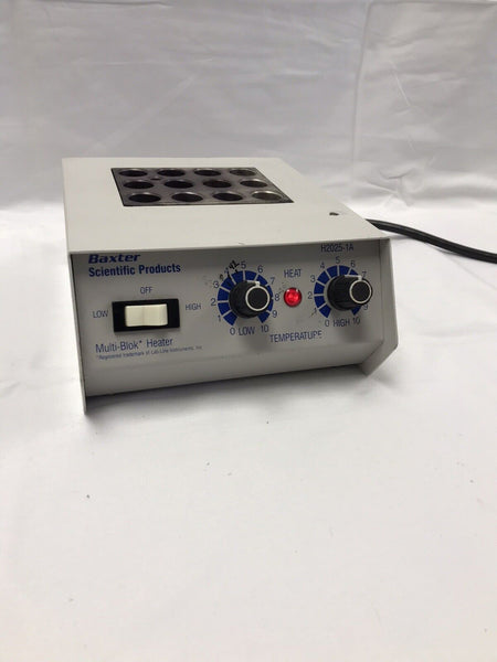 Baxter Scientific Products Multi-Blok Heater Model H2025-1A Pre-owned Tested