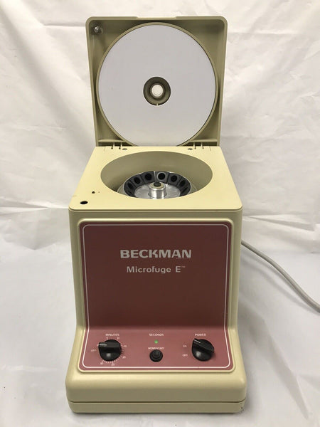 Beckman Microfuge E Centrifuge Tested Fully Functional 348720