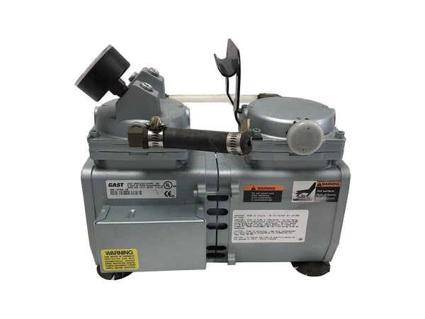 Gast DAA-V716A-EB Diaphragm Vacuum Pump 115VAC 3.5A 1/4 HP TESTED WARRANTY