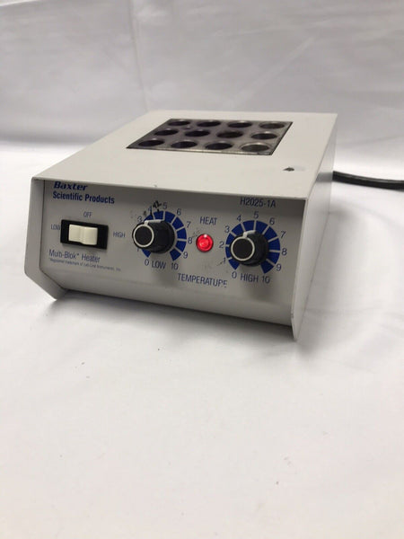 Baxter Scientific Products Multi-Blok Heater Model H2025-1A Pre-owned Tested