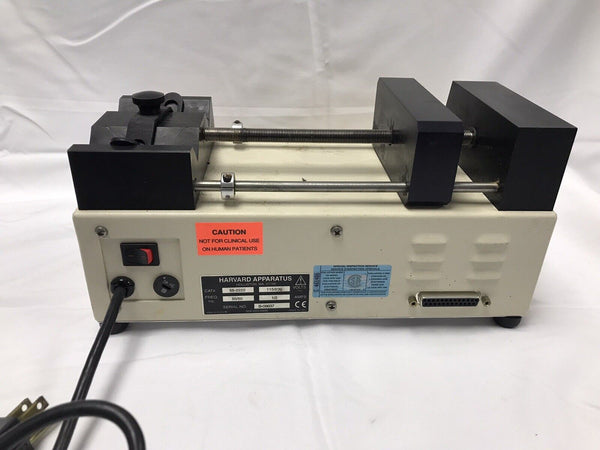 Harvard Apparatus Model 22 Dual Syringe Pump 55-2222 Tested Working Video