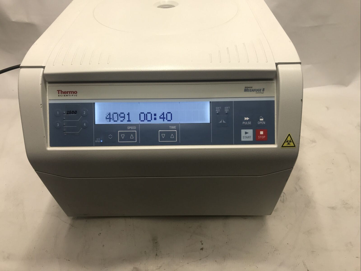 Thermo Scientific Megafuge 8 Centrifuge Tested Warranty Video