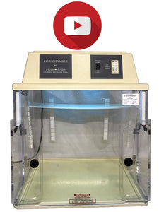 Plas Labs 825 UVC UV PCR Chamber 110 VAC Workstation