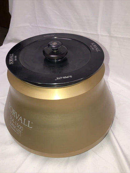 Sorvall SLA-1500 Super-Lite Autoclavable 121°C 6 Position Rotor (6 x 250mL) GOLD